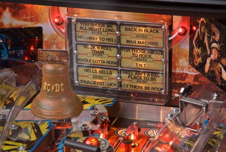 AC/DC Pinball Machine