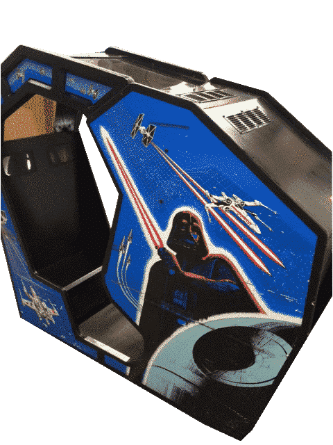 Star Wars X-Wing Sit Down Arcade Machine