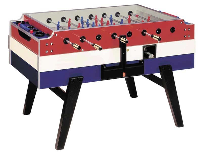 Garlando Red White and Blue Football Table