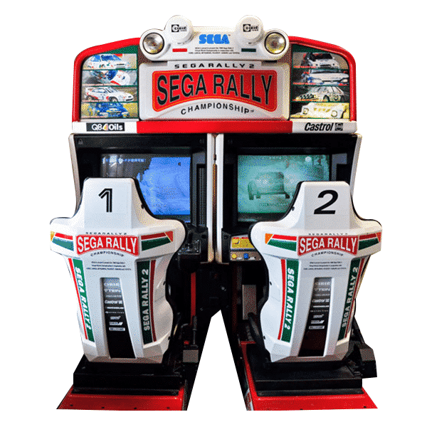 Sega Rally 2 Twin racing game