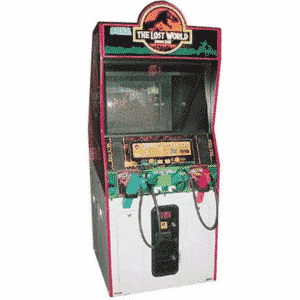 The Lost World: Jurassic Park Arcade Machine