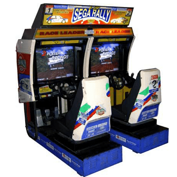 Sega Rally Twin Arcade Machine Hire Arcade Direct