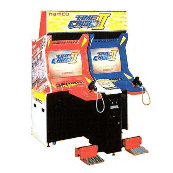 Time Crisis Ii Twin Arcade Machine Hire By Arcade Direct