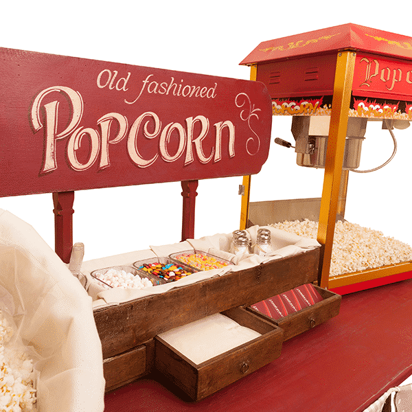 popcorn stall hire
