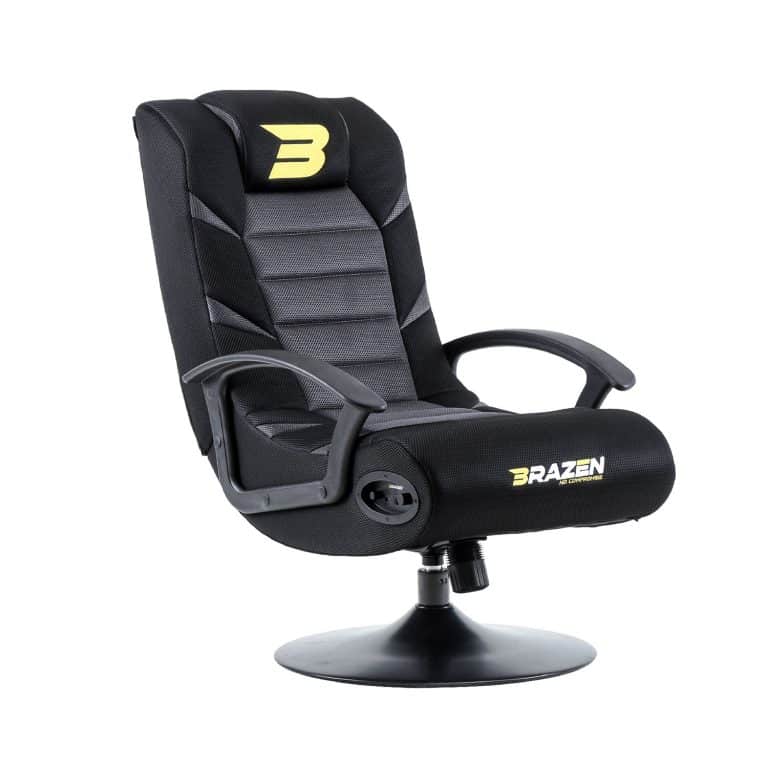 Brazen Pride 2.1 Bluetooth Gaming Chair - Black & Grey 