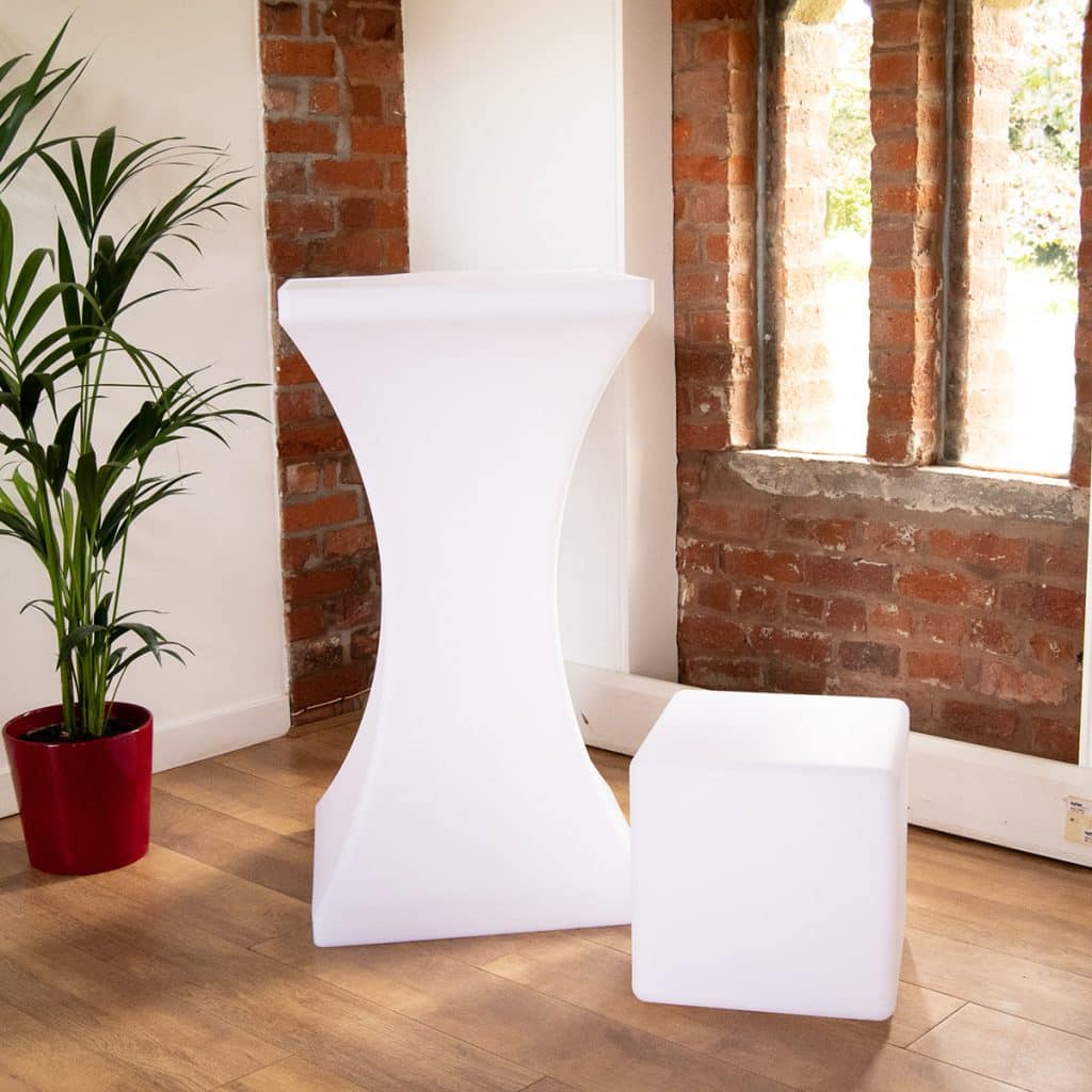 Illuminated Poseur Table