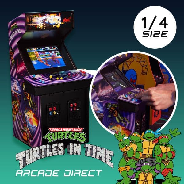 Turtles in time mini arcade game